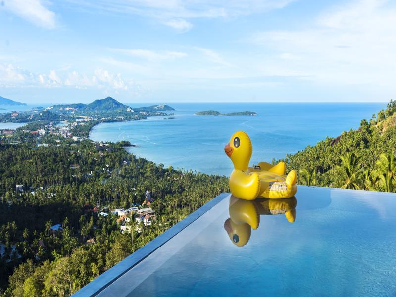 Infinity Pool Villa Moon Light Бофут Екстериор снимка
